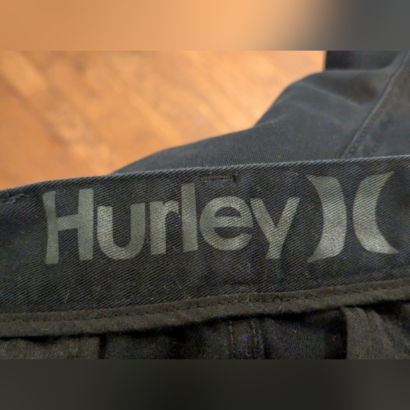Hurley Men's Black Chino Shorts Sz 29 Worn Once - Picture 9 of 13